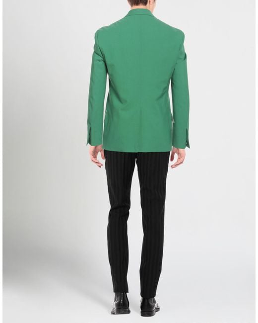 Canali Green Blazer for men