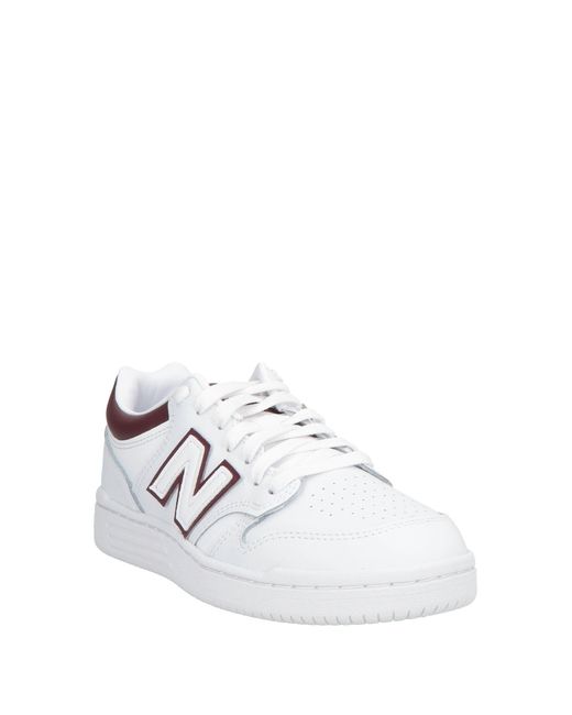 New Balance White Trainers