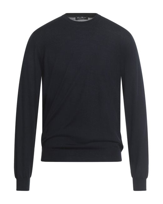 Mauro Ottaviani Blue Sweater Merino Wool for men