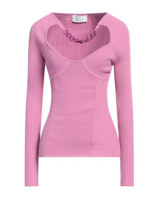 GIUSEPPE DI MORABITO Pink Sweater Viscose, Polyester