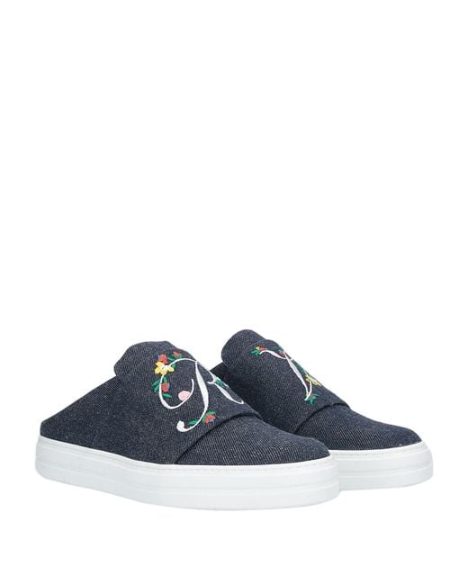 Roger Vivier Blue Mules & Clogs