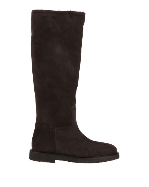 LEGRES Black Boot Shearling