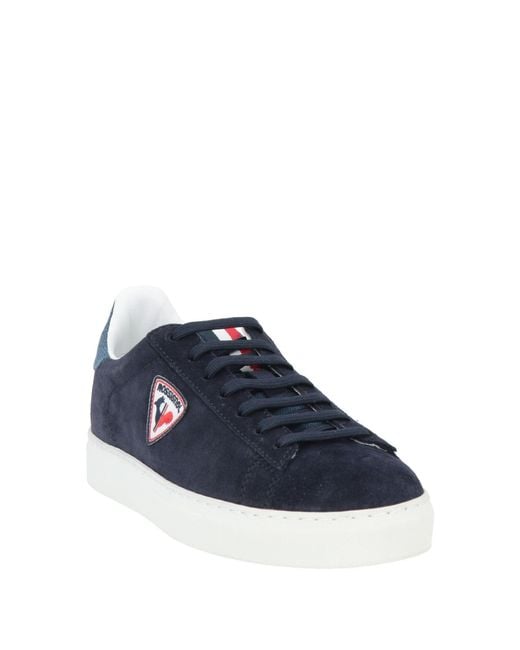 Rossignol Blue Midnight Sneakers Leather