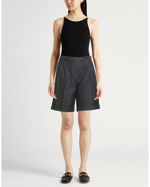 Brioni Gray Shorts & Bermuda Shorts