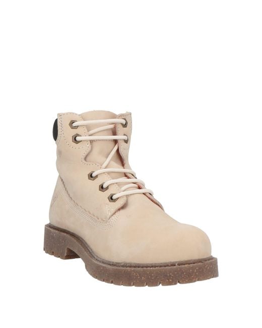 Docksteps Natural Ankle Boots Leather