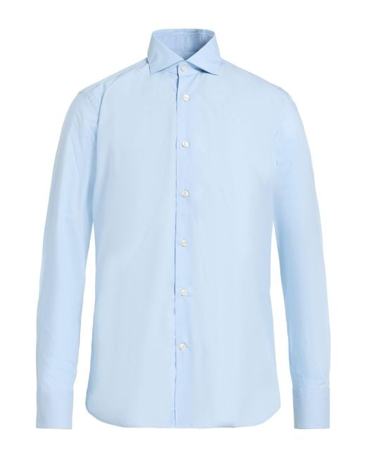 Guglielminotti Blue Shirts for men
