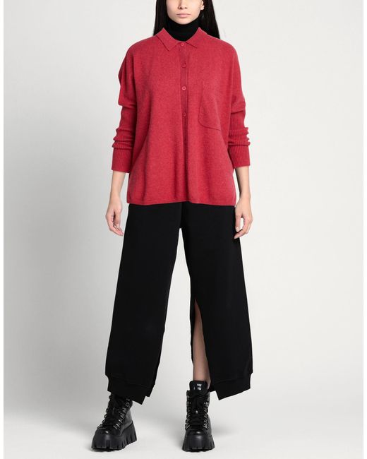 Not Shy Red Cardigans