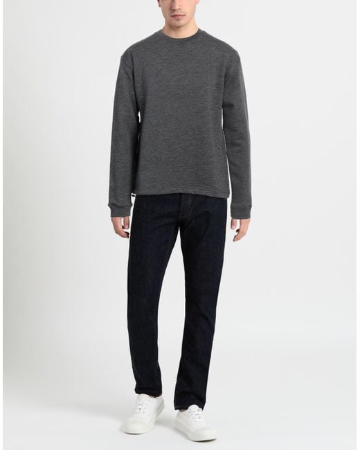 Nine:inthe:morning Gray Sweatshirt for men