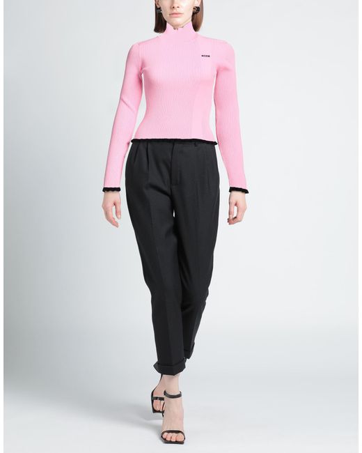 Cuello alto MSGM de color Pink