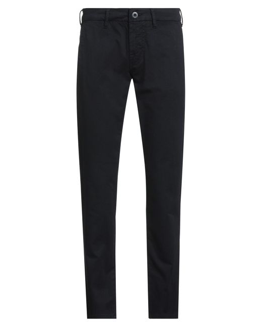 Guess Blue Midnight Pants Cotton, Elastane for men
