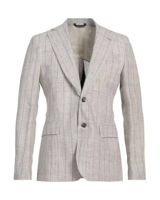 Brian Dales Gray Blazer for men