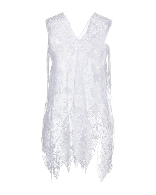 Christopher Kane White Top Polyester