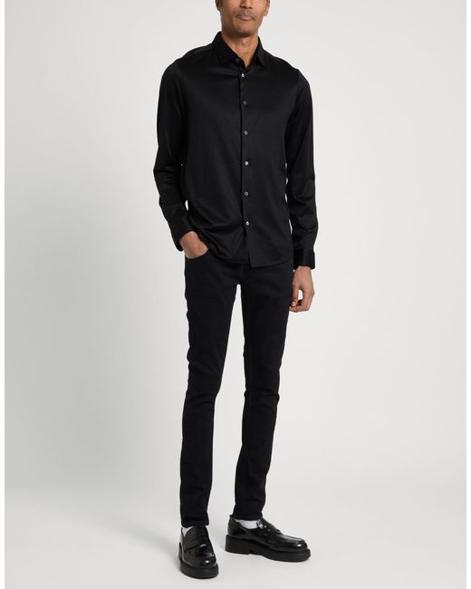 Emporio Armani Black Shirt for men