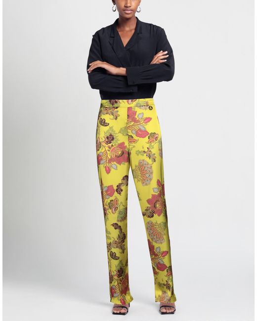 Gaelle Paris Yellow Pants