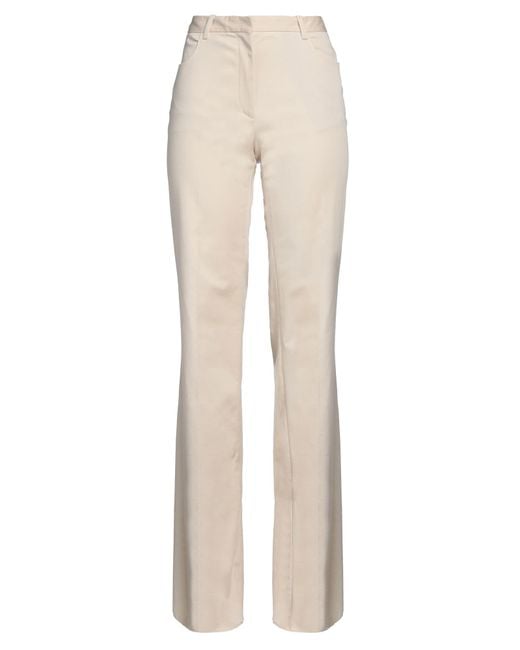 Barbara Bui Natural Pants Lyocell, Cotton, Elastane