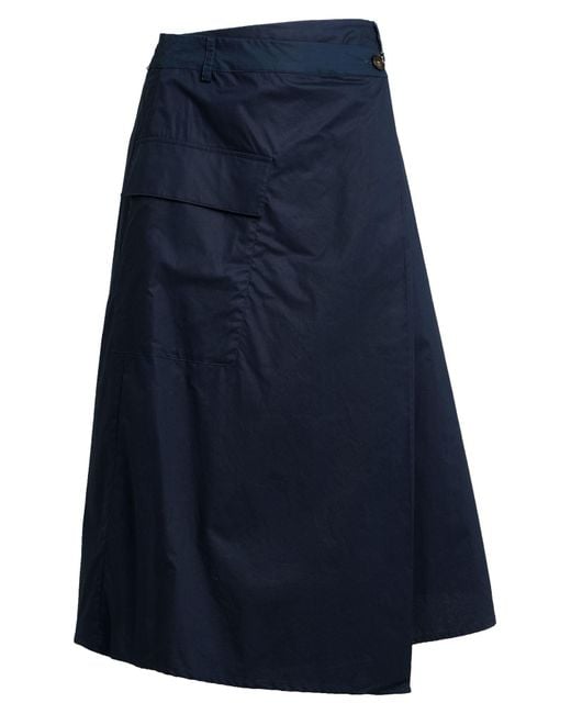 Gonna Midi di Woolrich in Blue