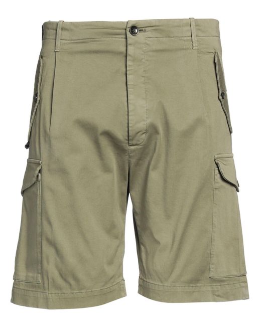 Nine:inthe:morning Green Shorts & Bermuda Shorts for men