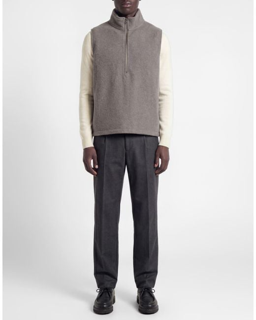 Rier Gray Sweater Virgin Wool for men