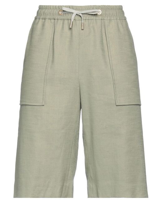 Eleventy Green Shorts & Bermuda Shorts