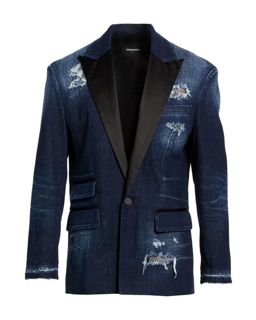 DSquared² Blue Blazer for men