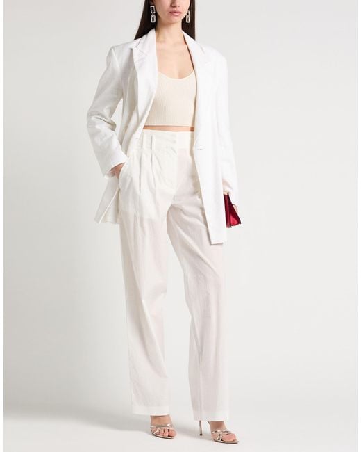 Genny White Trouser