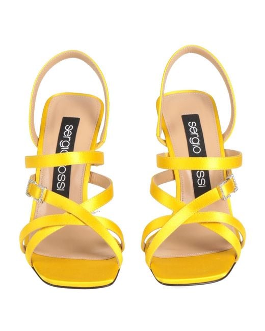 Sergio Rossi Yellow Sandals