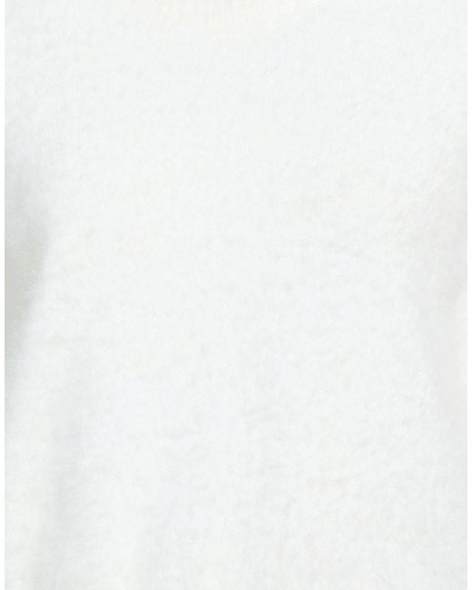 Samsøe & Samsøe White Sweater Polyamide, Cotton