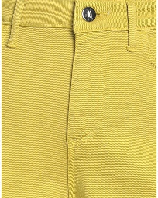Kontatto Yellow Pants Cotton, Elastane