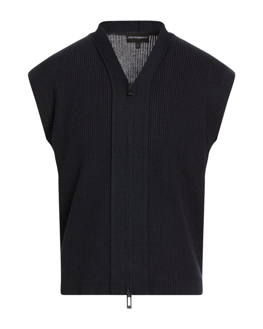 Emporio Armani Black Cardigans for men