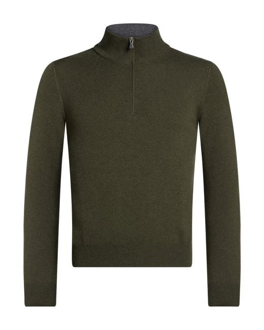 Gran Sasso Green Turtleneck for men