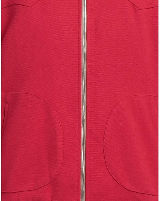 Roberto Collina Red Jacket Polyester, Viscose, Elastane for men