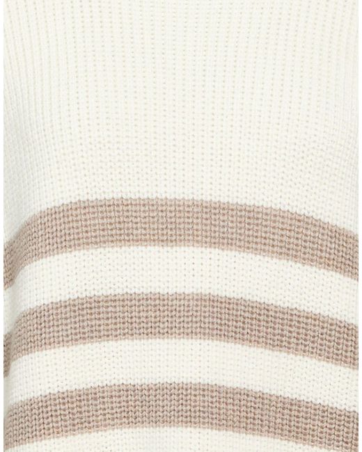 Whyci Natural Turtleneck Wool
