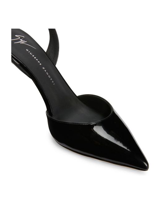 Zapatos de tacón Shayoran con puntera en punta Giuseppe Zanotti de color Black
