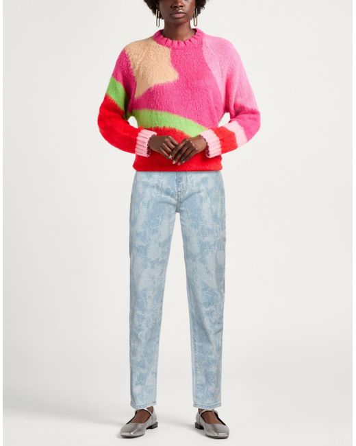 Pinko Blue Denim Jeans Cotton, Acrylic