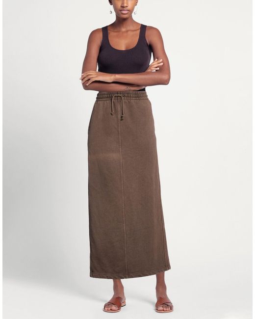 Samsøe & Samsøe Brown Midi Skirt