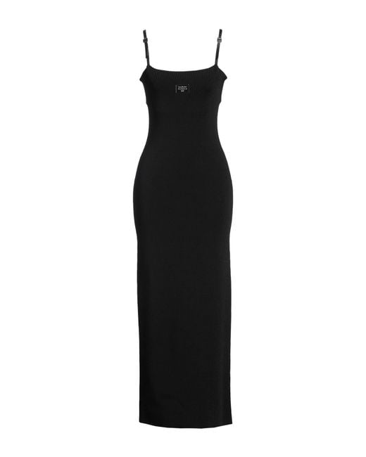 Acne Black Maxi Dress