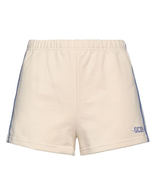 Gcds Natural Shorts & Bermuda Shorts Cotton