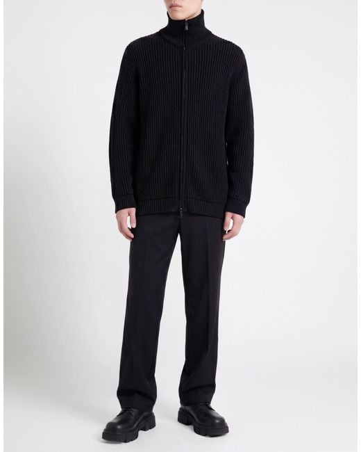 Cardigan Alpha Studio pour homme en coloris Black
