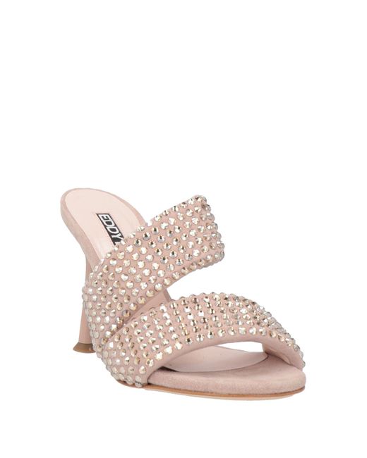 Eddy Daniele Pink Sandals