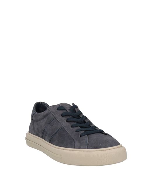 Hogan Blue Midnight Sneakers Leather for men