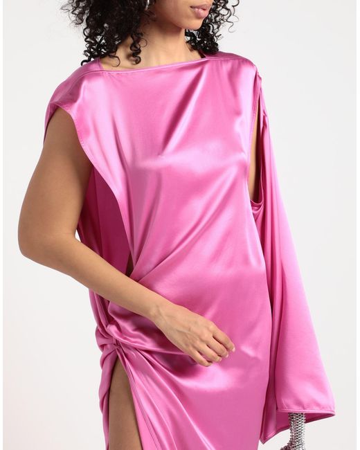 Rick Owens Pink Mini-Kleid