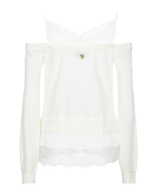 Twinset White Sweaters