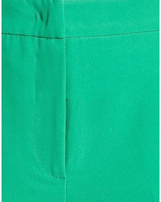 Liu Jo Green Pants Polyester, Elastane