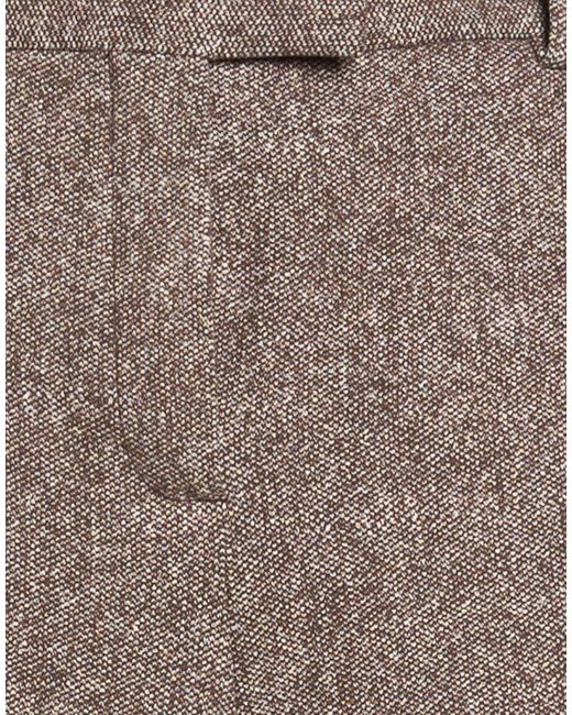 Circolo 1901 Gray Pants Cotton, Elastane