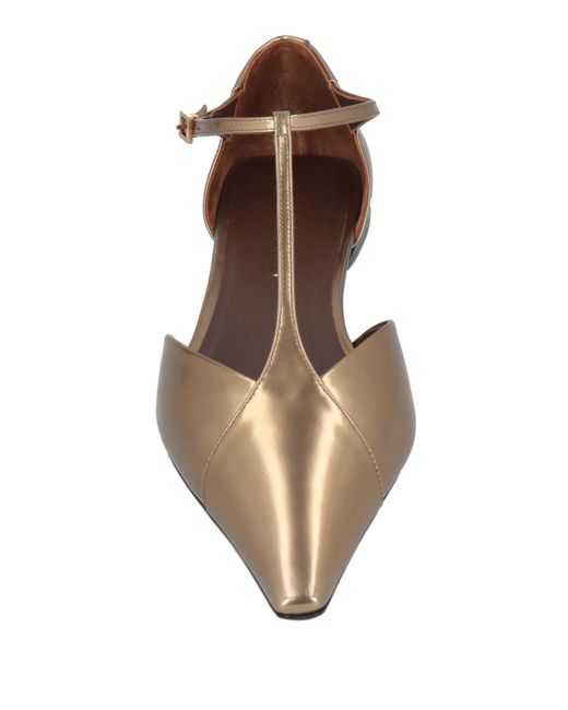 Max Mara Brown Ballet Flats