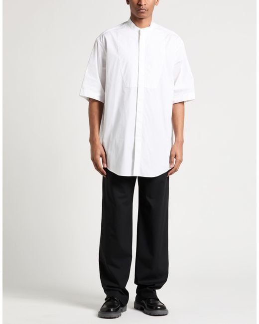 Camicia di Jil Sander in White da Uomo