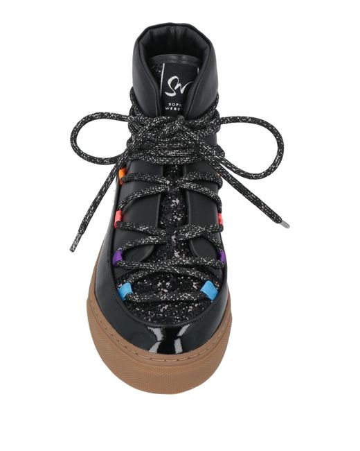 Sophia Webster Black Trainers