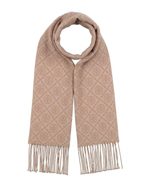 Sciarpa di Tory Burch in Natural