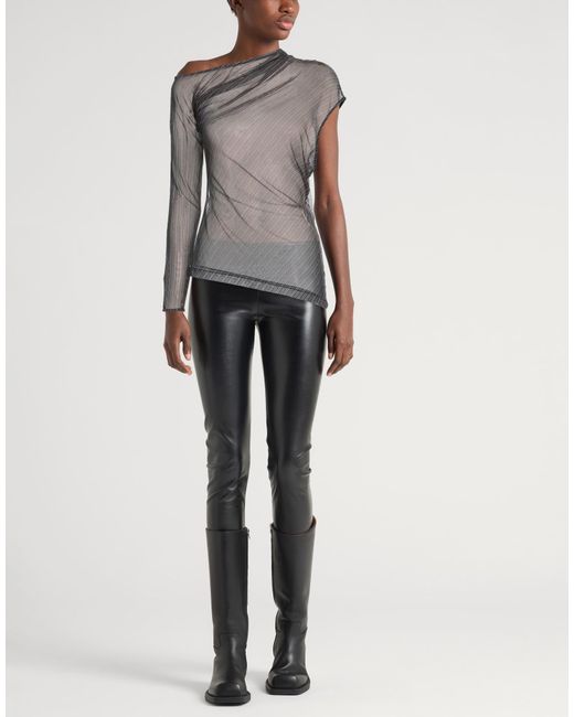 Courreges Gray Top Polyamide