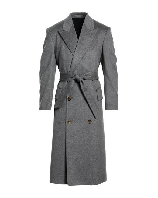 Lardini Gray Coat Cashmere for men